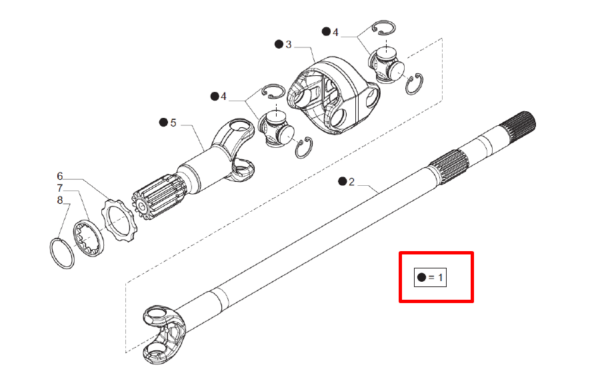 149415 CARRARO KOMPLE AKS